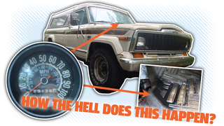 My Truck Has A Dangerous Speedometer Leak And Yes You Read That Right